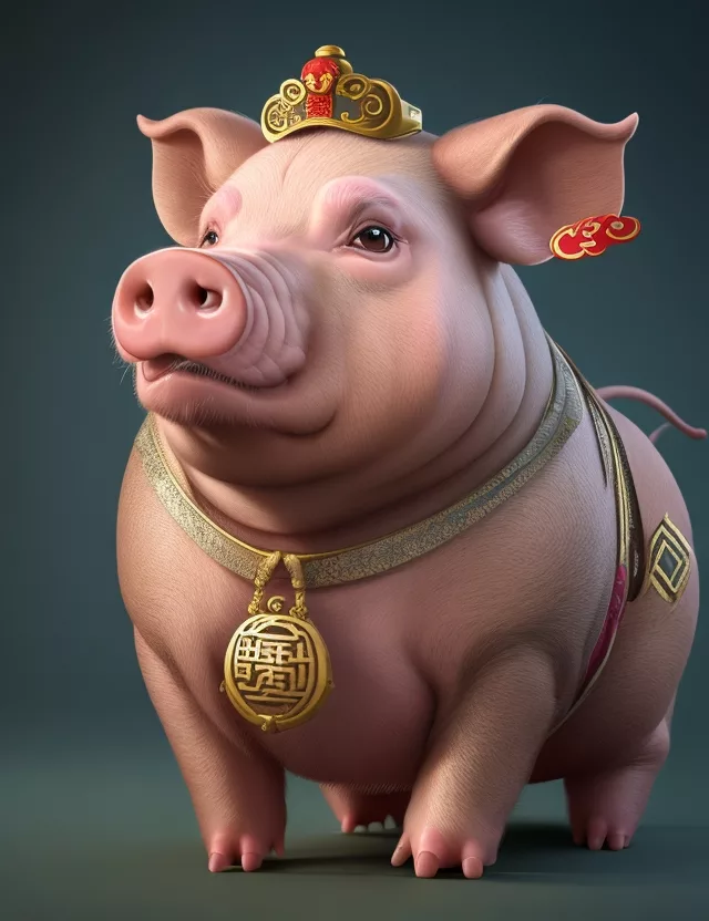 Urocza Świnia w chińskim zodiaku