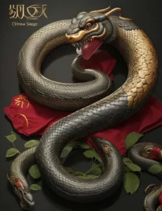 Tajemniczy Wąż w chińskim zodiaku